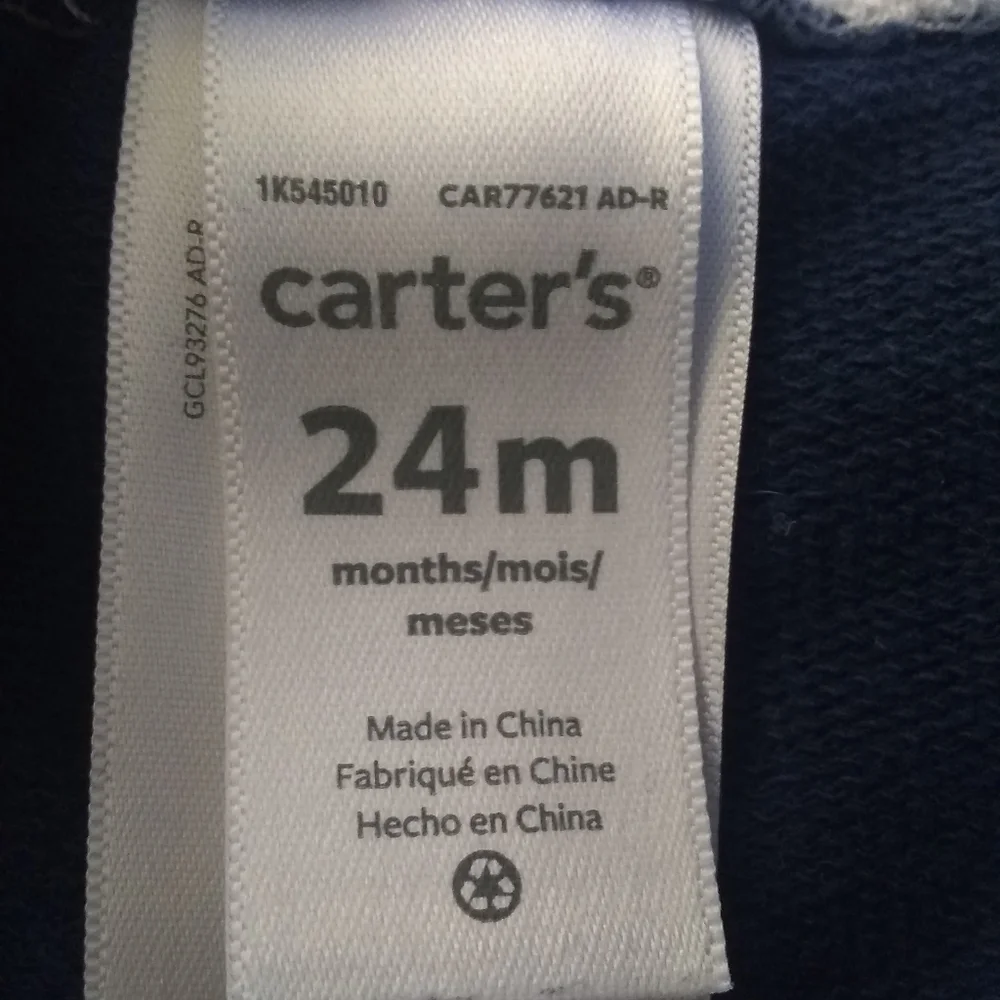 Infant Carter’s joggers 24 months